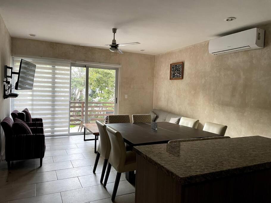 Departamento Dentro De Aldea Zama Apartment Tulum Exterior photo